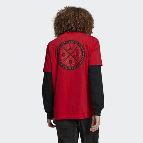 Camiseta Estampada CR Flamengo Adidas HA5390 - comprar online