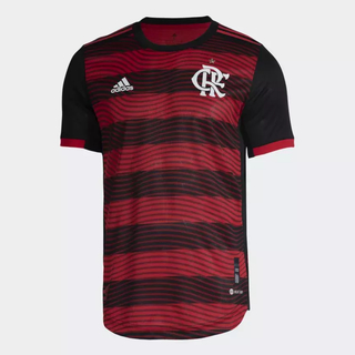 Camisa 1 Autêntica CR Flamengo 22/23 - Vermelho adidas HA8336