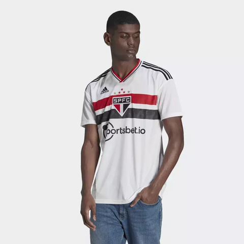 Camisa 1 São Paulo FC 22 - Branco adidas HA8417