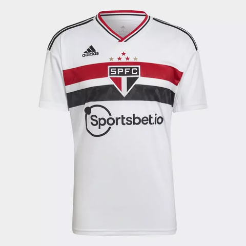 Camisa 1 São Paulo FC 22 - Branco adidas HA8417 - Kevin Sports
