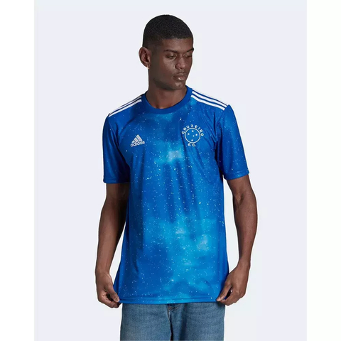 Camisa 1 Cruzeiro 22/23 - Azul adidas HA8509