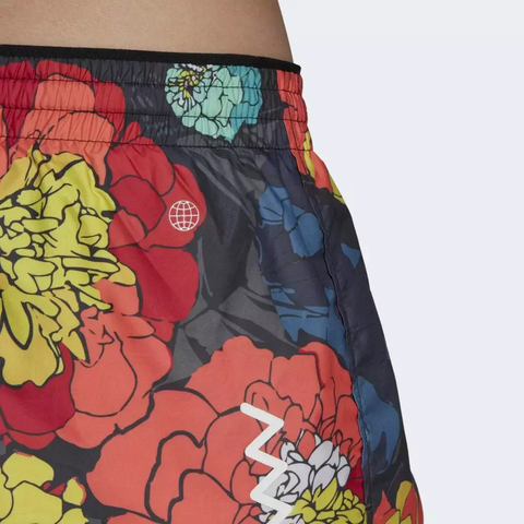 Shorts Corrida Run Fast Flower - Preto adidas HB3276 - loja online