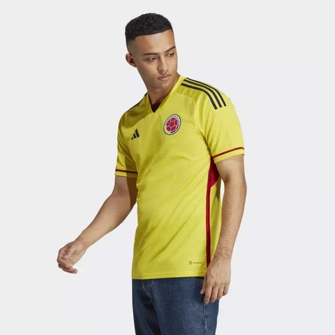 Camisa 1 Colômbia 22 - Amarelo adidas HB9170 na internet
