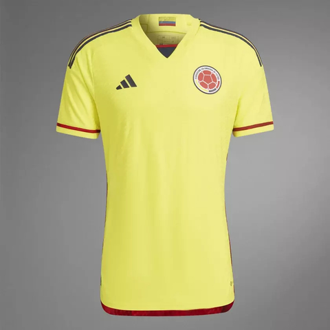 Camisa 1 Colômbia 22 Authentic - Amarelo adidas HB9172 na internet