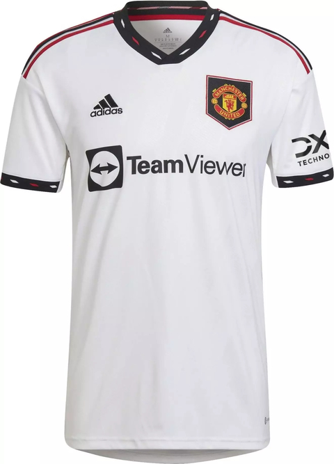 Camisa 2 Manchester United 22/23 - Branco adidas H13880 - Kevin Sports