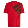 Camiseta Treino Big Badge of Sport - Vermelho adidas HD3547