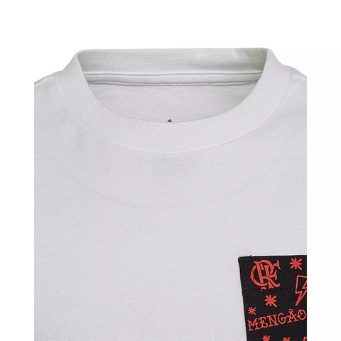 Camiseta Estampada CR Flamengo - Branco adidas HD3890 na internet