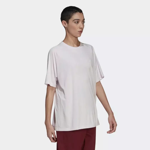 Camiseta Designed to Move Studio Boyfriend - Rosa adidas HD6775 na internet