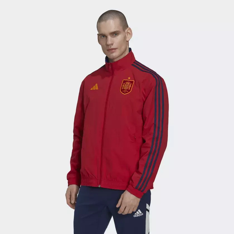 Jaqueta Dupla Face Hino Espanha - Vermelho adidas HE8920 - loja online