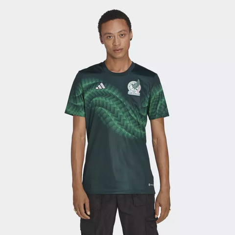 Camisa Pré-Jogo México - Verde adidas HF1370