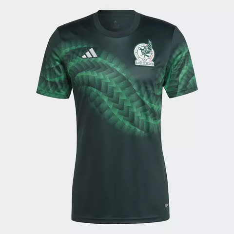 Camisa Pré-Jogo México - Verde adidas HF1370 - Kevin Sports