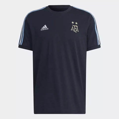 Camiseta Argentina Três Listras - Preto adidas HF3949 - Kevin Sports