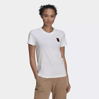 Camiseta Estampada CR Flamengo - Branco adidas HF4217