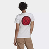 Camiseta Estampada CR Flamengo - Branco adidas HF4217 - comprar online