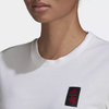 Camiseta Estampada CR Flamengo - Branco adidas HF4217 - loja online