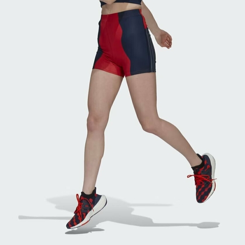 Shorts Adidas Marimekko Run Icons Bike Vermelho HH7321