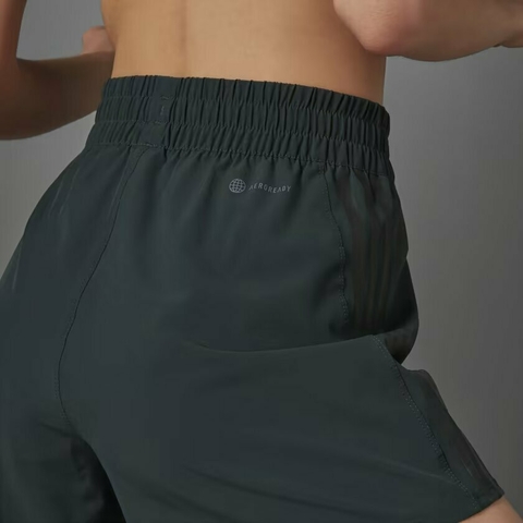 Shorts Verde Malha TRAINICONS 3-Stripes HH9075 - loja online