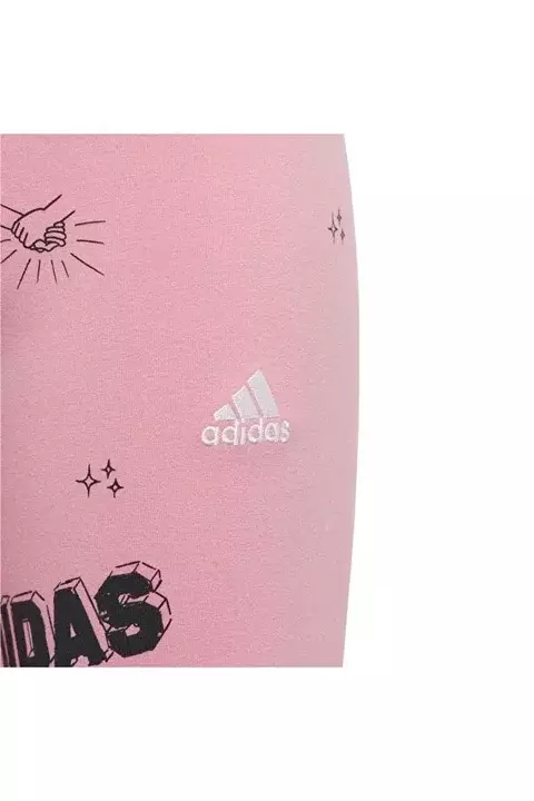 Legging Estampada Infantil Brand Love Adidas IA1568 na internet