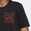 Camiseta Estampada CR Flamengo - Preto adidas HI1398 - loja online