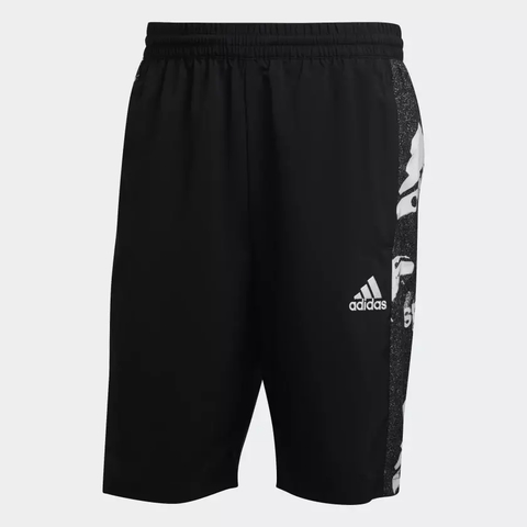 Shorts Malha Essentials BrandLove - Preto adidas HK0383 - Kevin Sports