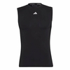 Camiseta Treino Sem Mangas Techfit - Preto adidas HK2338 - Kevin Sports