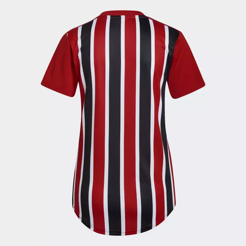 Camisa 2 São Paulo FC 22/23 Feminina - Vermelho adidas HK3041 - loja online