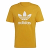 Camiseta Adicolor Classics Trefoil - Amarelo HK5229