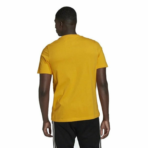 Camiseta Adicolor Classics Trefoil - Amarelo HK5229 na internet