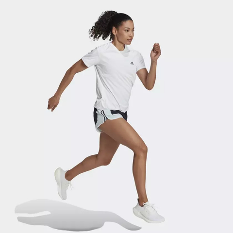 Camiseta Corrida Run It Feminina - Branco adidas HL1454 na internet