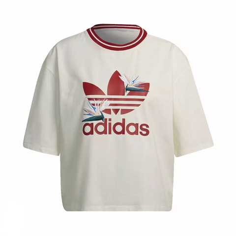 Camiseta Loose - Branco adidas HM2618 - Kevin Sports