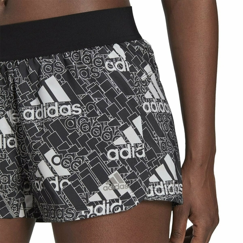 Shorts Pacer Estampa Logo Made for Training - Adidas HM8758 - Kevin Sports