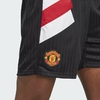 Short Icon Manchester United - Preto adidas HT2001 - Kevin Sports