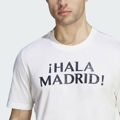 Camiseta Real Madrid Street Graphic Branco HY0625 - Kevin Sports