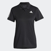 Camisa Polo Tênis Club Feminino - Preto adidas HY2702 - loja online
