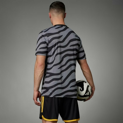 Camisa Pré-Jogo Juventus - Preto adidas HZ5033 - comprar online