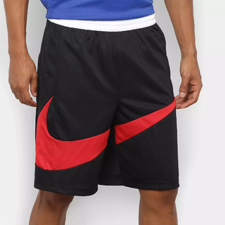 Bermuda Nike Dri-Fit 2.0 Masculina - Preto+Vermelho BV9385-010