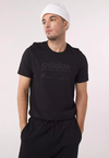 Camiseta adidas Sportswear Lounge Preta IA4016