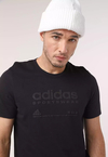 Camiseta adidas Sportswear Lounge Preta IA4016 na internet