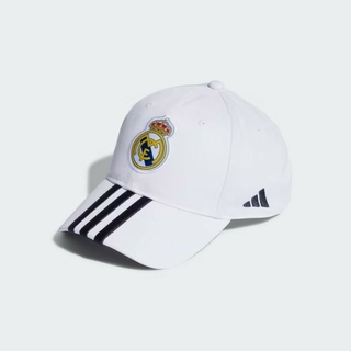 Boné Infantil Adidas Baseball Real Madrid Branco IB4588