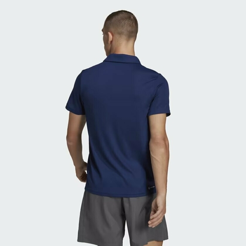 Camisa Polo Train Essentials - Azul adidas IB8104 - comprar online