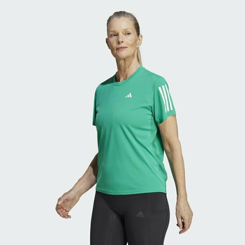 Camiseta Own the Run - Verde adidas IC5197