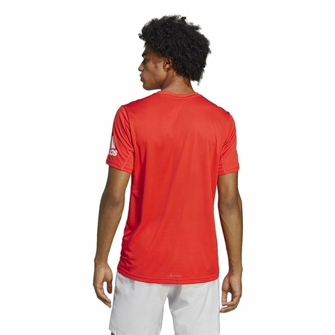 Camiseta Run It - Vermelho adidas IC7641 na internet