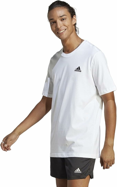 Imagem do Camiseta Essentials Pequeno Logo Bordado - Adidas IC9286