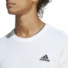 Camiseta Essentials Pequeno Logo Bordado - Adidas IC9286 - Kevin Sports