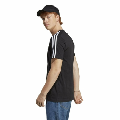 Camiseta Essentials Single Jersey 3-Stripes IC9334 na internet
