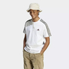 Camiseta Essentials Single Jersey 3-Stripes - Branco adidas IC9343