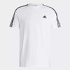 Camiseta Essentials Single Jersey 3-Stripes - Branco adidas IC9343 - Kevin Sports