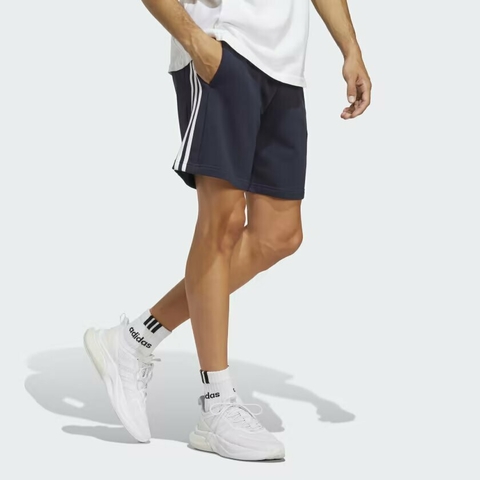 Shorts Essentials 3-Stripes - Azul adidas IC9436 - comprar online