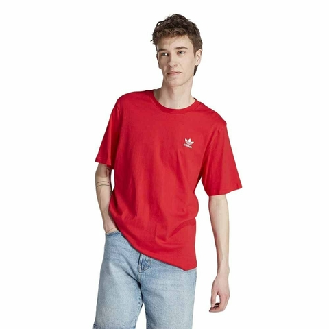 Camiseta Trefoil Essentials - Vermelho adidas IL2508 - comprar online