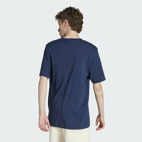 Camiseta Trefoil Essentials - Azul adidas IL2510 na internet